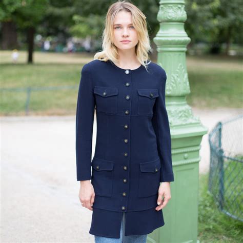 robe manteau chanel